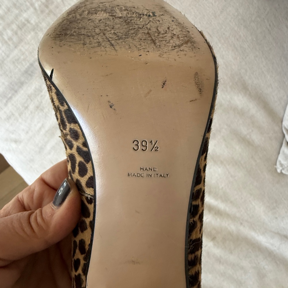 Walter Steiger Leopard-Print Pointed-Toe Ankle-St… - image 12